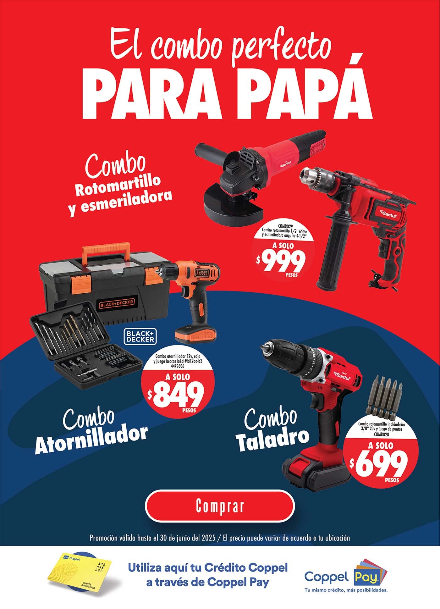 combo herramienta